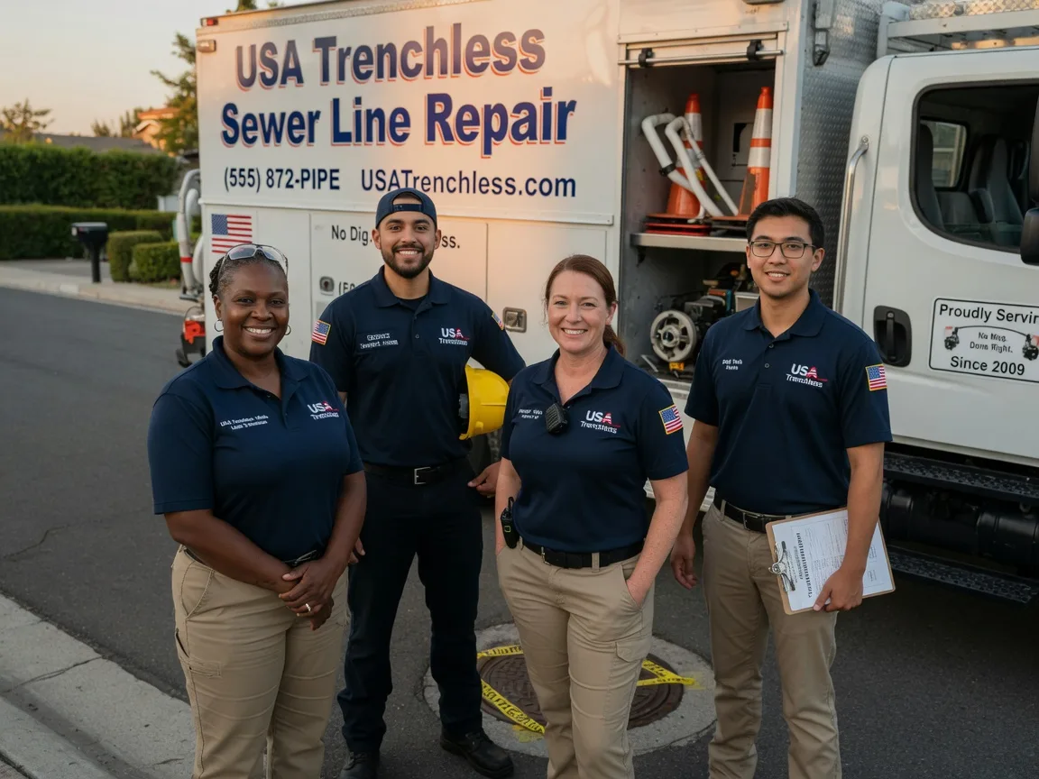 Sewer Line Repair company in Gulf, NC